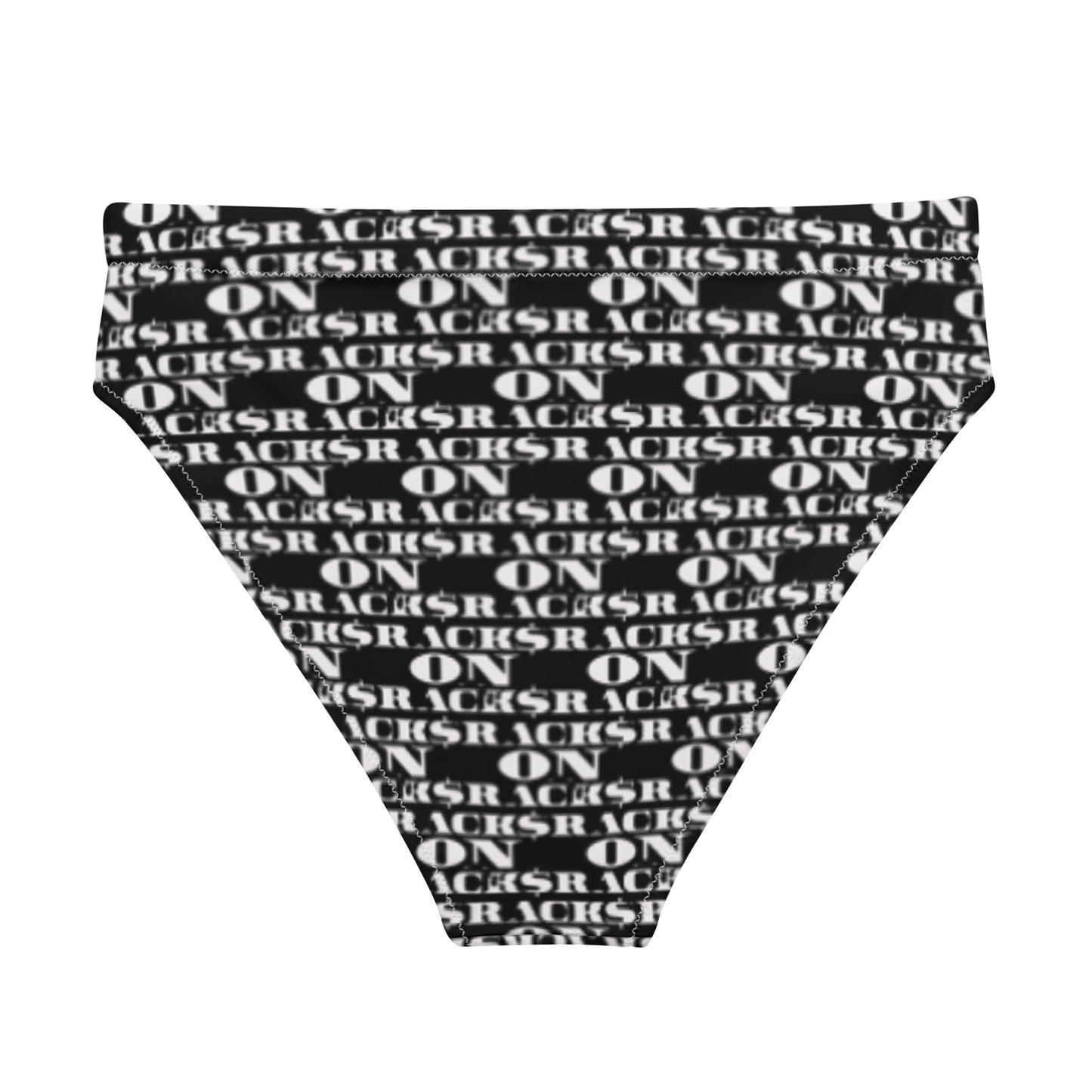 ENIGMA MIDNIGHT Club Money High-Waisted Bikini Bottoms