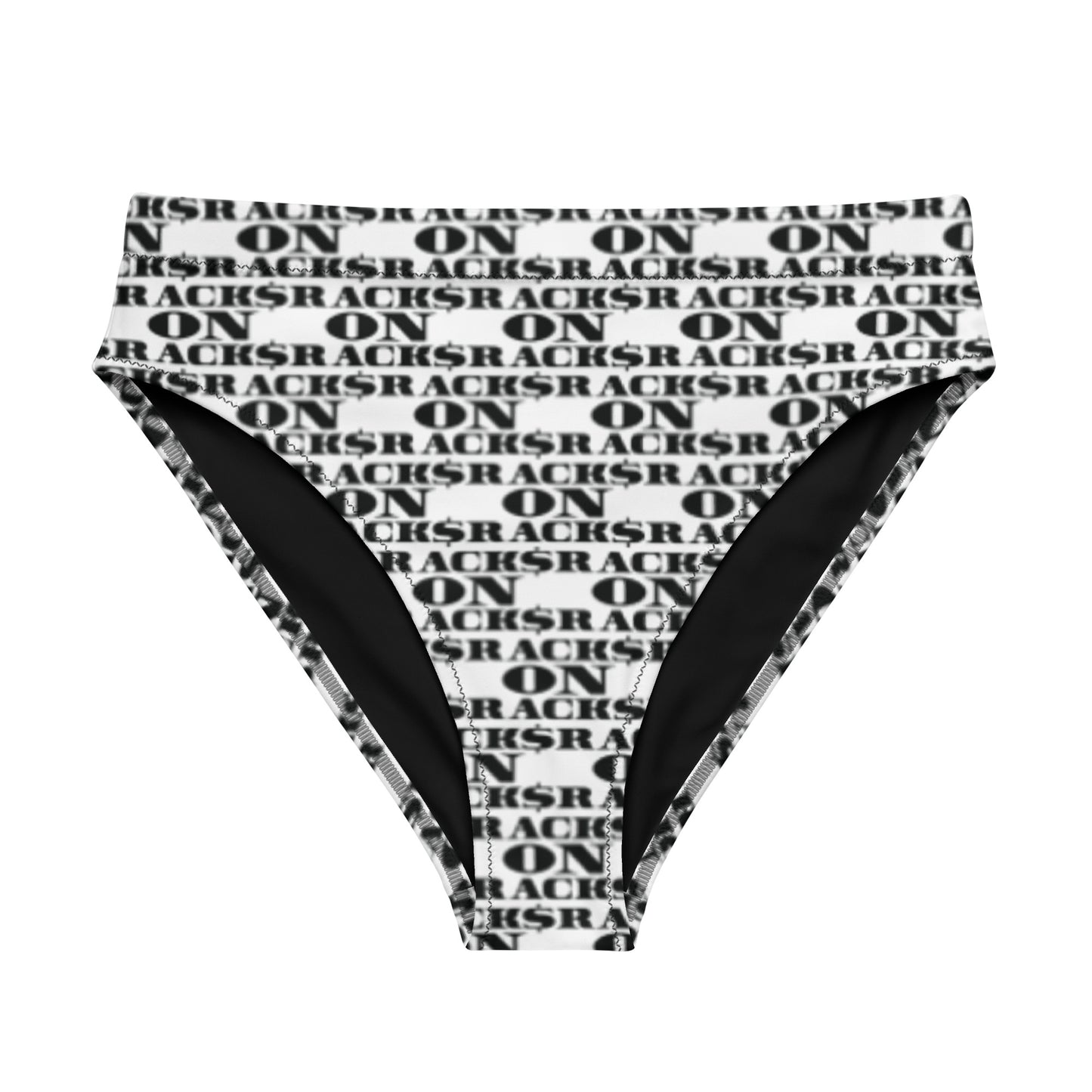 ENIGMA MIDNIGHT Club Money High-Waisted Bikini Bottoms