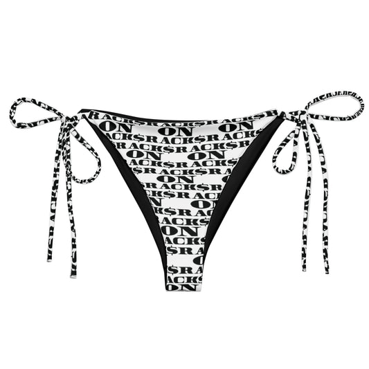 ENIGMA MIDNIGHT Club Money String Bikini Bottoms